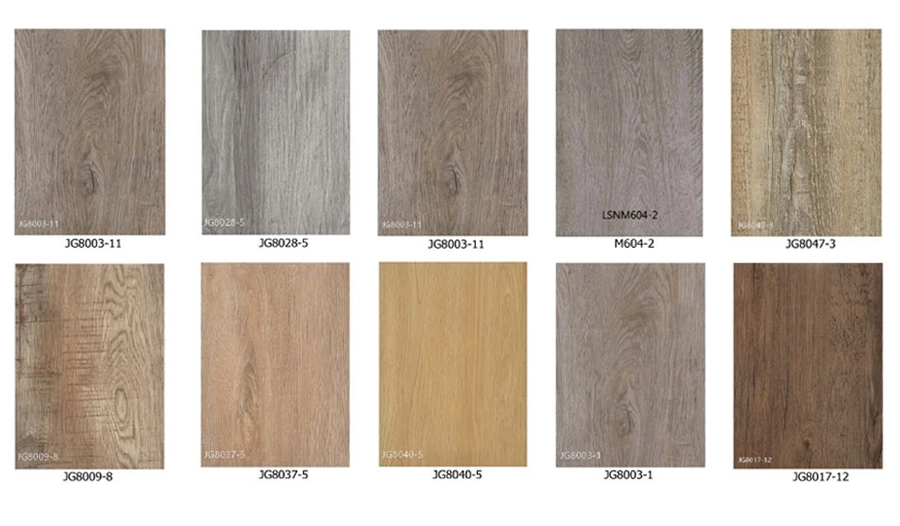 Waterproof Wood Design 5mm Rvp Rigid Spc Vinyl Tile Home Floor